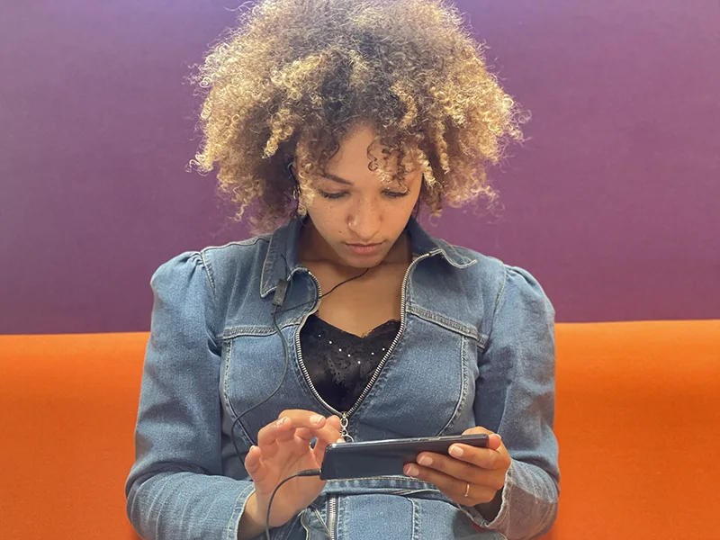 editten op telefoon